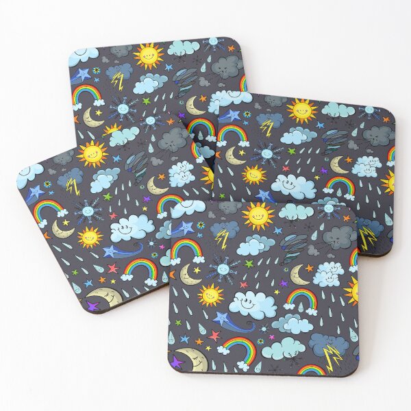 Item preview, Doodle Weather Background designed and sold by Prawny.