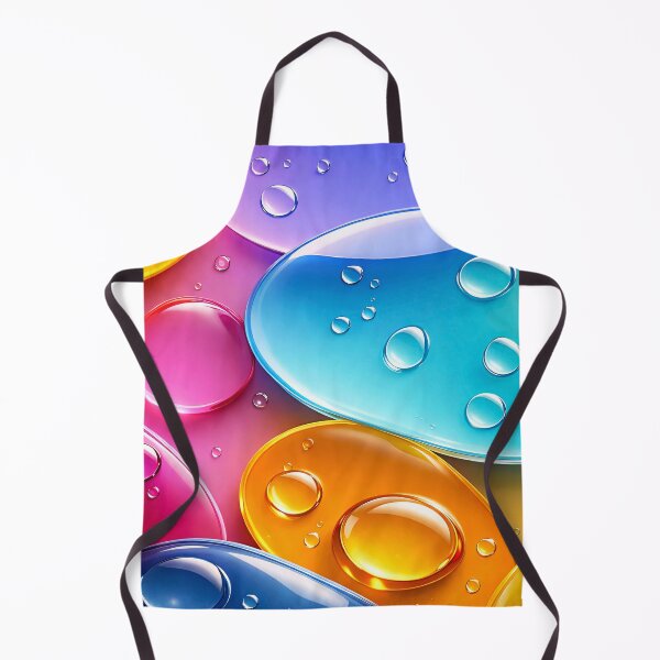 Item preview, Color Pop Gel Drops – Glossy Rainbow Macro Abstract designed and sold by Kaleidoscope Print.