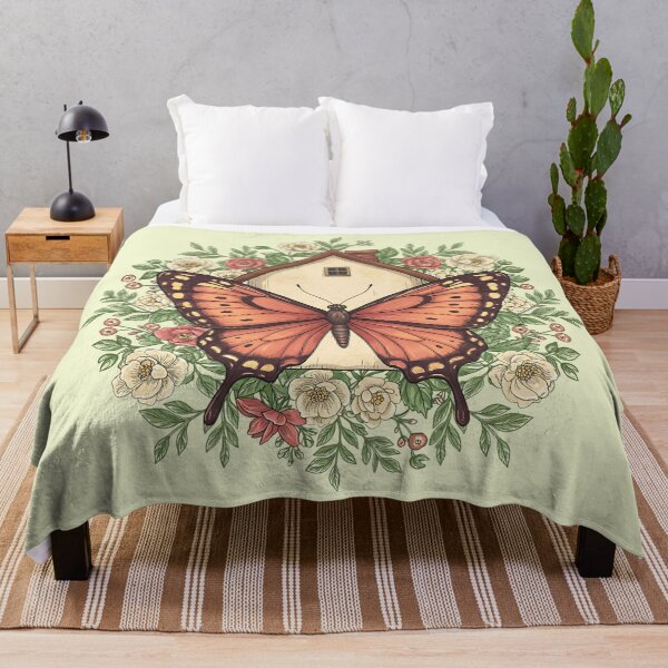 Item preview, Butterfly Cottage Floral Botanical Art designed and sold by BirdsnStuff.