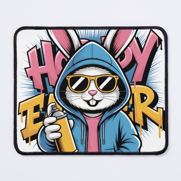 Item preview, Cool Hoppy Easter Bunny Graffiti Street Art designed and sold by Happy'CLICK'.