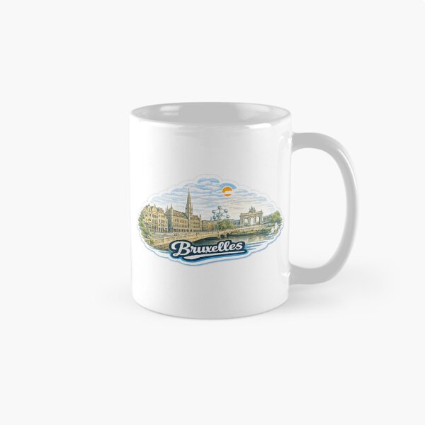 Item preview, Bruxelles Skyline designed and sold by GridiStudio.