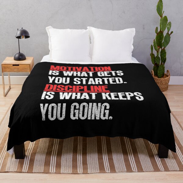 Item preview, Motivation Vs Discipline designed and sold by Dondonmart.