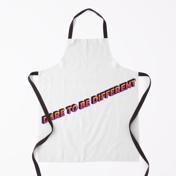 Item preview, Dare to Be Different Retro Gradient Typography - Bold Motivational Streetwear Design designed and sold by SalinahYahya.