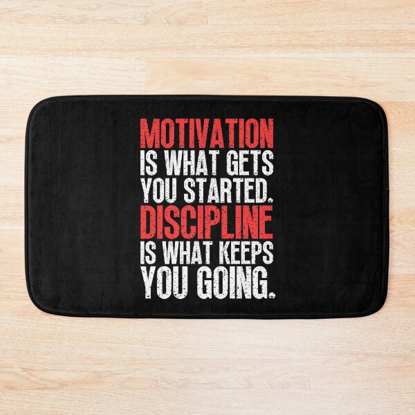 Item preview, Motivation Vs Discipline designed and sold by Dondonmart.