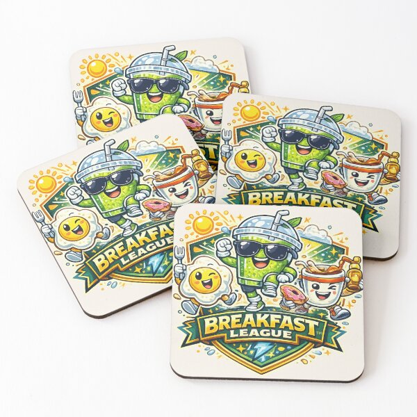 Item preview, Breakfast League Badge designed and sold by BROHLine Studio.