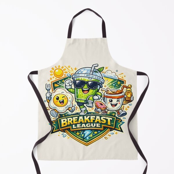 Item preview, Breakfast League Badge designed and sold by BROHLine Studio.