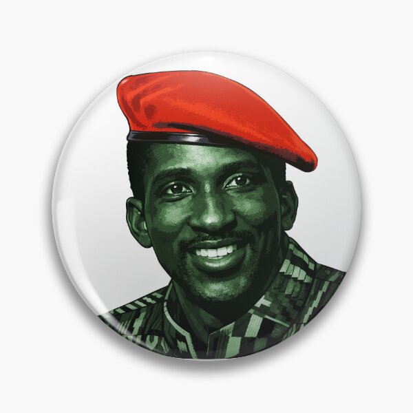 Item preview, Vintage Thomas Sankara Pan-African art – Burkina Faso Revolutionary designed and sold by Youngkev-arts.
