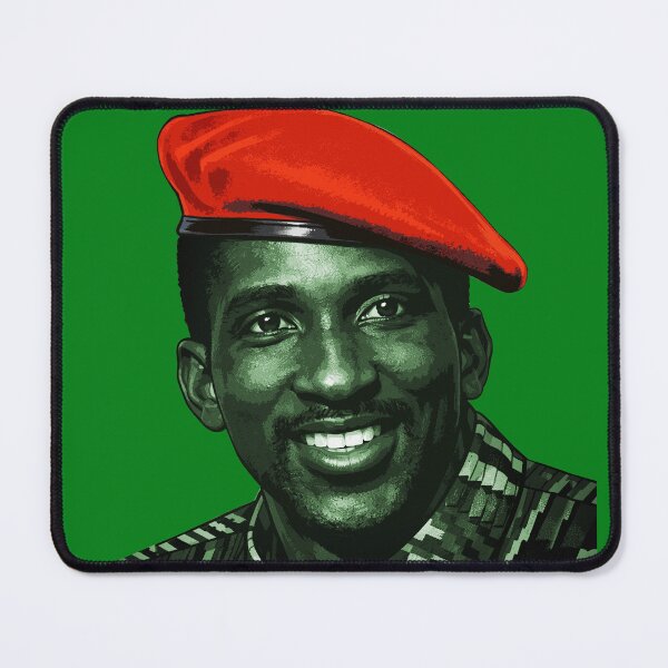 Item preview, Vintage Thomas Sankara Pan-African art – Burkina Faso Revolutionary designed and sold by Youngkev-arts.
