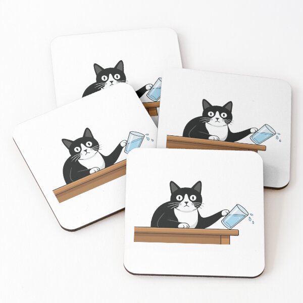 Item preview, Gravity Testing Department Funny Tuxedo Cat designed and sold by Petzzz.