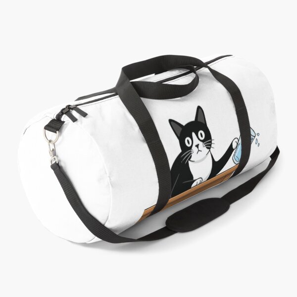 Item preview, Gravity Testing Department Funny Tuxedo Cat designed and sold by Petzzz.