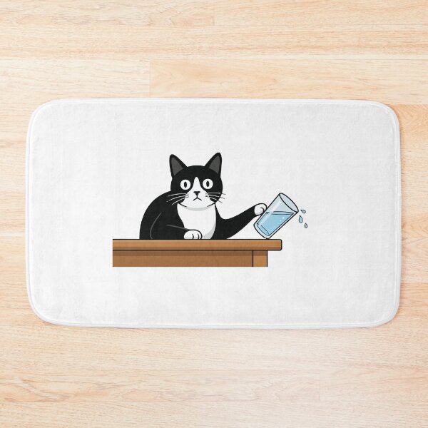 Item preview, Gravity Testing Department Funny Tuxedo Cat designed and sold by Petzzz.
