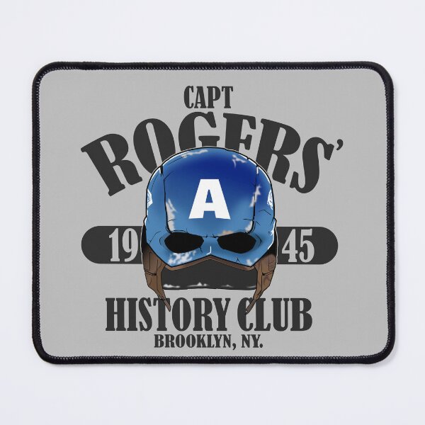 Item preview, Capt Rogers’ History Club – Captain America Parody Tee designed and sold by MikeMoreArt.