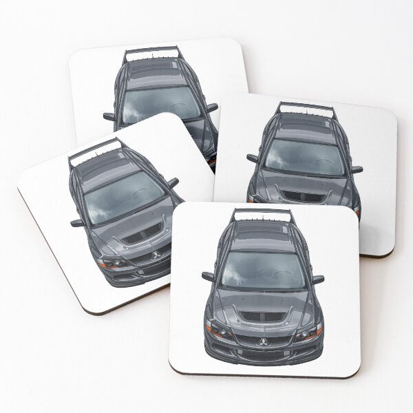 Item preview, Mitsubishi Lancer Evolution 8 MR Graphite Gray designed and sold by TheMitsuGuy.