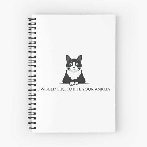 Item preview, Let Us Discuss Your Ankles Funny Tuxedo Cat designed and sold by Petzzz.