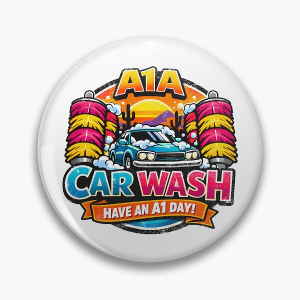 Item preview, Have an A1 Day Retro Car Wash Logo designed and sold by agearb.