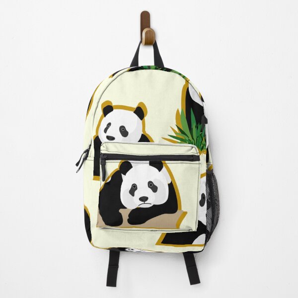 Item preview, Cute Kawaii Panda Sticker Pack - Happy Bears with Bamboo and Fun Poses designed and sold by LYAN-STORE.