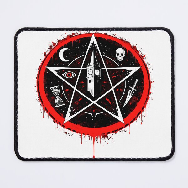 Item preview, BOTC - A Blood splattered clocktower - The Midnight Sigil designed and sold by creative-cub.