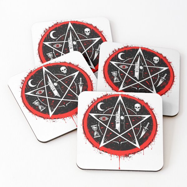 Item preview, BOTC - A Blood splattered clocktower - The Midnight Sigil designed and sold by creative-cub.
