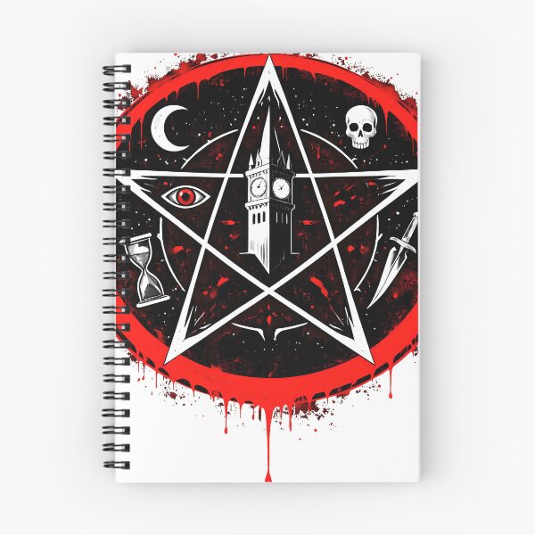 Item preview, BOTC - A Blood splattered clocktower - The Midnight Sigil designed and sold by creative-cub.