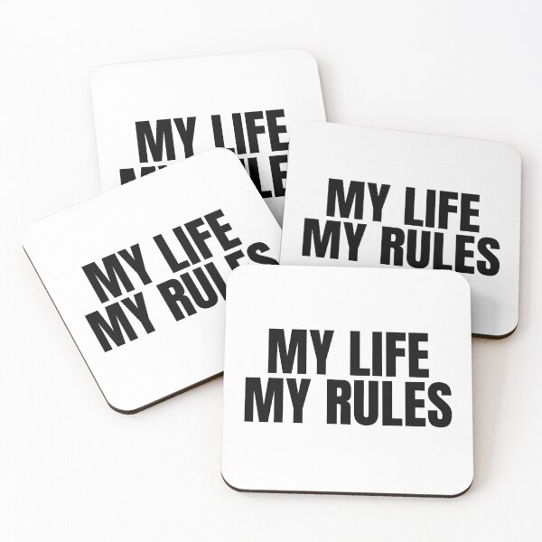 Item preview, My life my rules designed and sold by Dondonmart.