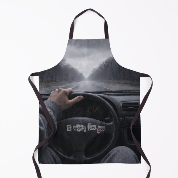 Item preview, I Won’t Let Go – Moody Driving Aesthetic Artwork(Grey Road Mood – I Won’t Let Go Inspirational Design) designed and sold by DanRoseMind.