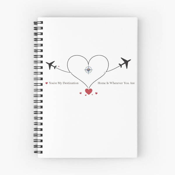 Item preview, Travel Love T-Shirt – You’re My Destination Romantic Tee designed and sold by KDesignCrafts.