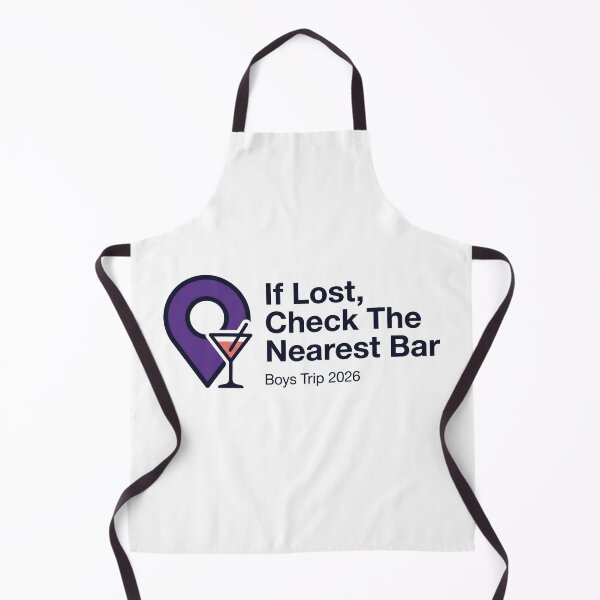 Item preview, Drinking Humor Pub Crawl If Lost Check Nearest Bar designed and sold by SplashTastic.