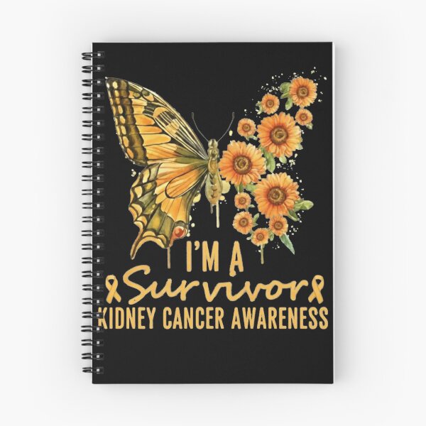 Item preview, iam a survivor warrior-kidney cancer awareness butterfly  designed and sold by Meryem Mamouni.