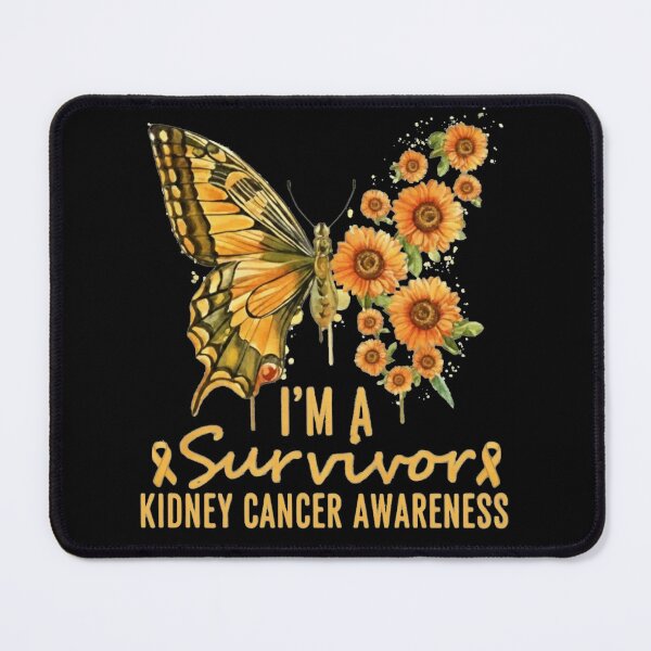 Item preview, iam a survivor warrior-kidney cancer awareness butterfly designed and sold by Meryem Mamouni.