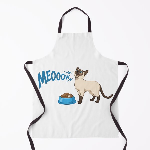 Item preview, Half Empty Bowl Emergency Siamese Cat designed and sold by Petzzz.