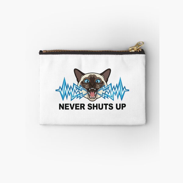 Item preview, Never Shuts Up Loud Screaming Siamese Cat designed and sold by Petzzz.