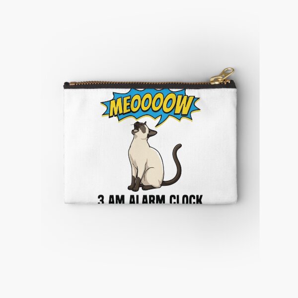 Item preview, 3 AM Alarm Clock Yelling Siamese Cat designed and sold by Petzzz.
