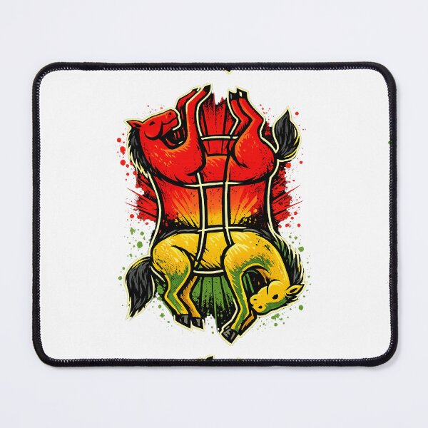 Item preview, Magic Horse – Bold Tribal Color Art designed and sold by GooniSL.