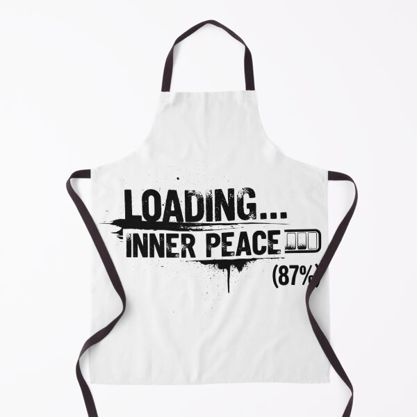 Item preview, Loading Inner Peace - Funny Grunge Typography designed and sold by LockjowArt.
