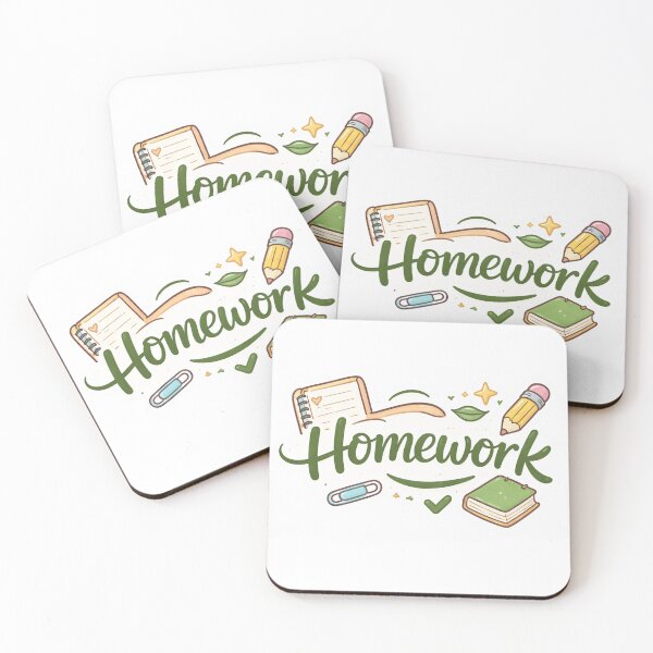Item preview, Homework Sticker – Teacher Planner Digital Sticker, School Supplies Illustration designed and sold by RonyMady.