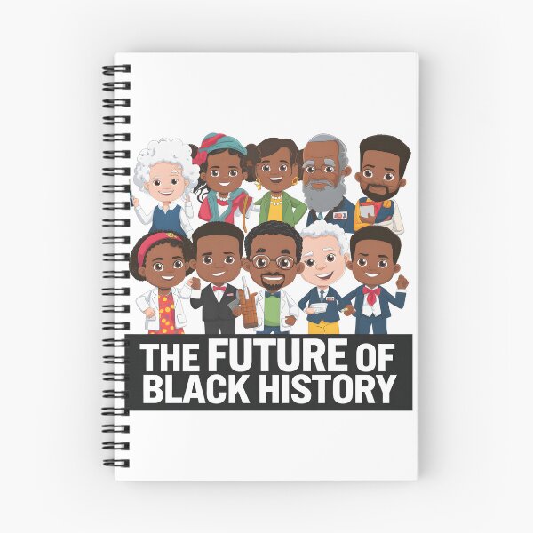 Item preview, The Future of Black History – Cute Black Kids Future Leaders Illustration, Black History Month designed and sold by Happy'CLICK'.