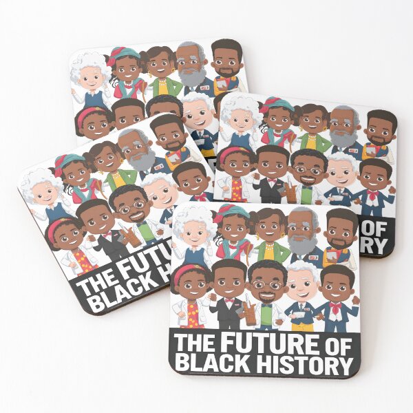 Item preview, The Future of Black History – Cute Black Kids Future Leaders Illustration, Black History Month designed and sold by Happy'CLICK'.