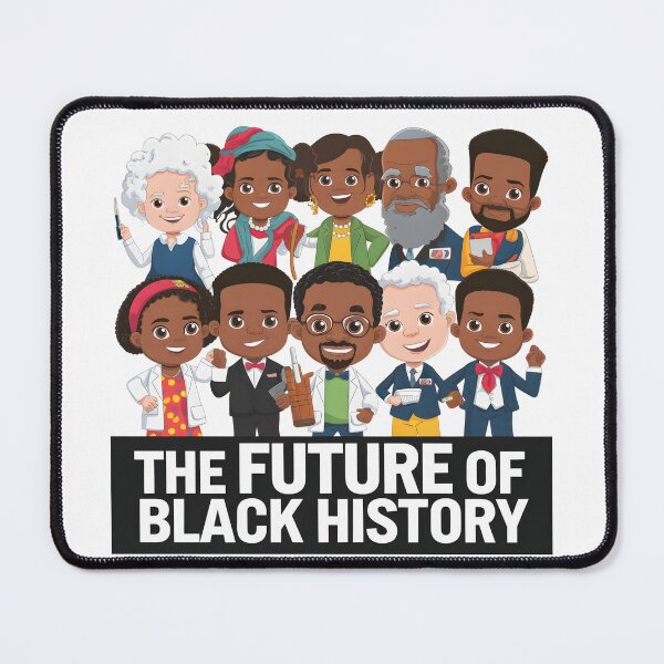 Item preview, The Future of Black History – Cute Black Kids Future Leaders Illustration, Black History Month designed and sold by Happy'CLICK'.