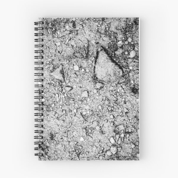 Item preview, Rugged Rock Texture in Monochrome Showing Rough Geological Erosion and Natural Form designed and sold by Nmallia.