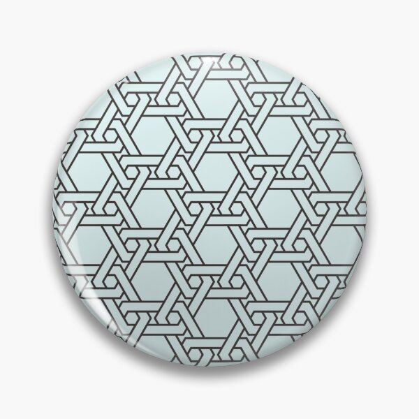 Item preview, Bold Hexagonal Interlocking - Geometric Abstract Pattern   - Gifts For Girls designed and sold by RoyalStarsPatts.
