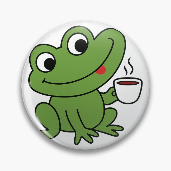 Item preview, Coffee First Croak Later – Funny Frog Coffee Lover Design designed and sold by It's Bro Brand ★ ★ ★ ★ ★.