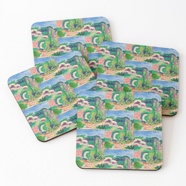 Item preview, Paysage by Henri Matisse: Fauvist Landscape Fine Art Print designed and sold by artofuniverse.