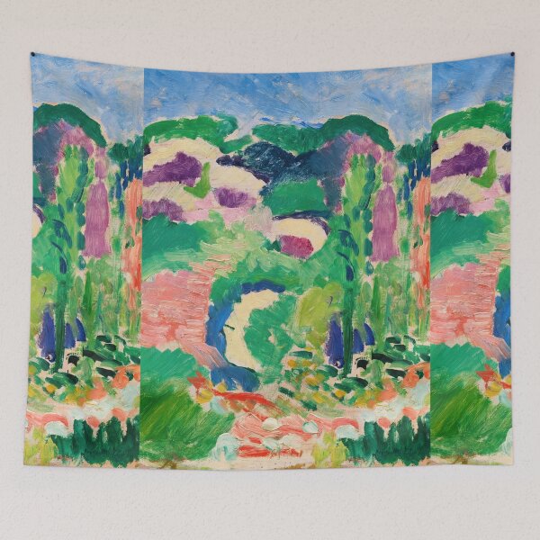 Item preview, Paysage by Henri Matisse: Fauvist Landscape Fine Art Print designed and sold by artofuniverse.
