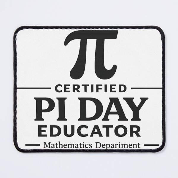 Item preview, Certified Pi Day Educator – Math Teacher Gift Shirt | Mathematics Department Badge designed and sold by Oualibaddas.