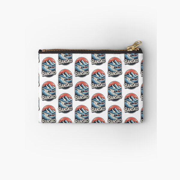 Item preview, Bansko Ski Resort Travel Sticker designed and sold by TulipaGraphics.
