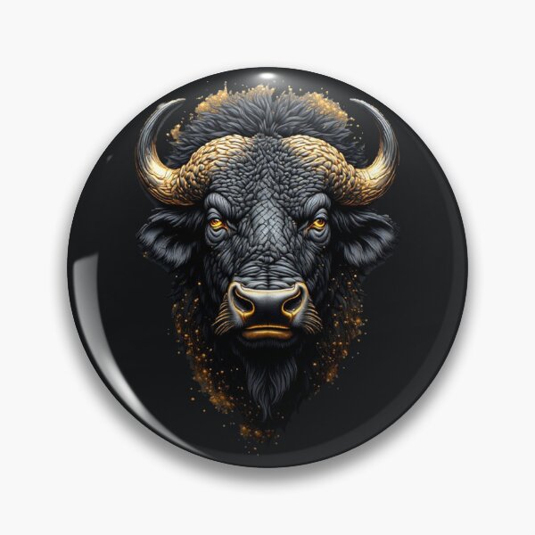 Item preview, Carbon Royalty: The Golden African Buffalo designed and sold by Shift-Bloom.
