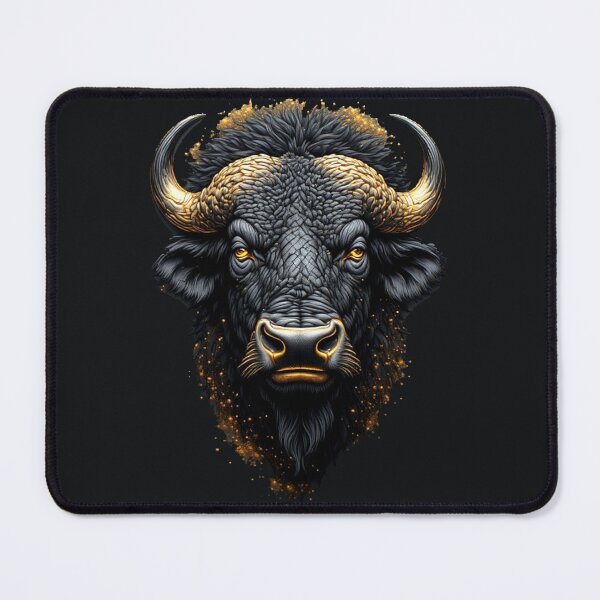 Item preview, Carbon Royalty: The Golden African Buffalo designed and sold by Shift-Bloom.