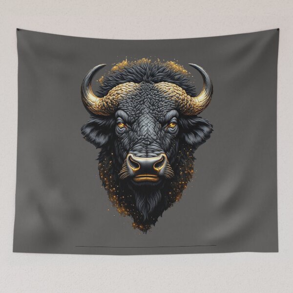 Item preview, Carbon Royalty: The Golden African Buffalo designed and sold by Shift-Bloom.