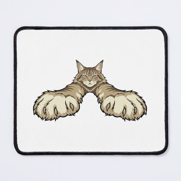 Item preview, Giant Fluffy Murder Mittens Maine Coon designed and sold by Petzzz.