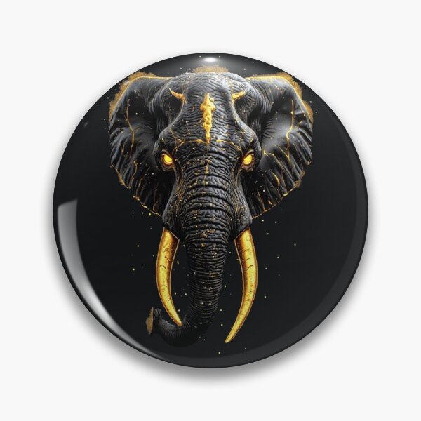 Item preview, Carbon Royalty: The Golden African Elephant designed and sold by Shift-Bloom.
